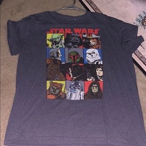 Star wars shirt graphic tee